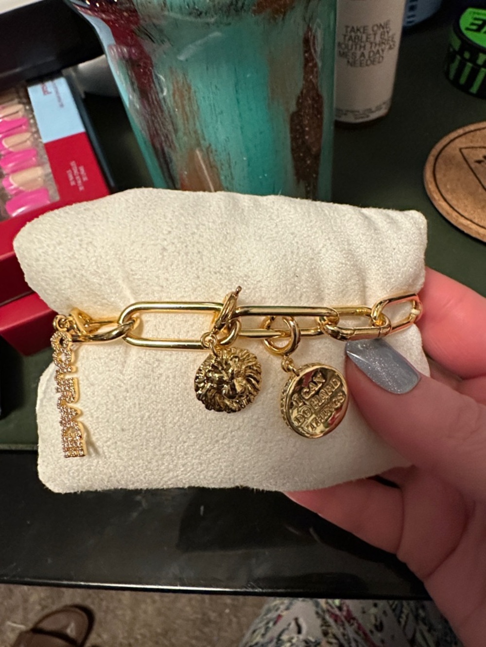 Bomb party charm bracelet - no box